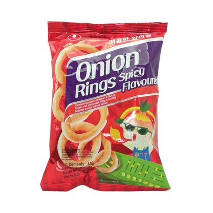 NONGSHIM Onion Rings Flavoured / Spicy - 2 x 50 gr. pack