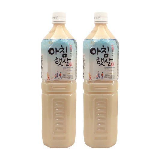 WOONGJIN Korean Morning Rice Drink - 2 x 1.5l bottle