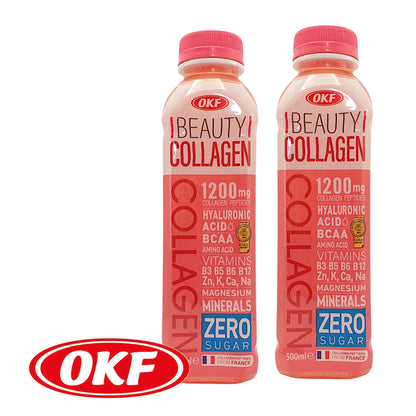 OKF Korean Aloe Vera Juice Multiple Flavours - 2 x 500 ml. bottle