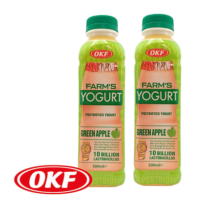 OKF Korean Aloe Vera Juice Multiple Flavours - 2 x 500 ml. bottle