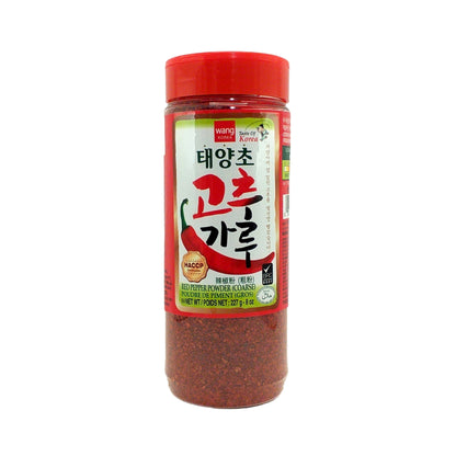 WANG KOREA Gochugaru Red Pepper Powder - 227 gr. jar