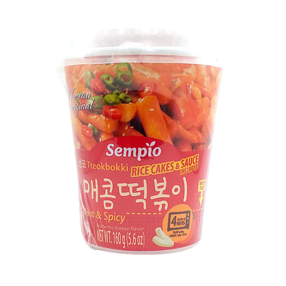 SEMPIO Cup Tteokbokki Hot'n'Spicy - 2 x 160gr. cup