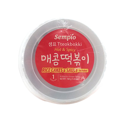 SEMPIO Cup Tteokbokki Hot'n'Spicy - 2 x 160gr. cup