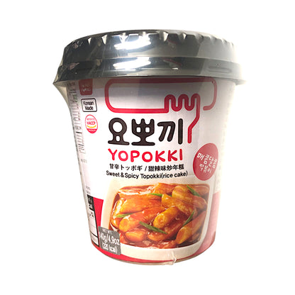 YOUNG POONG Tteokbokki Cup Original / Spicy / Sweet'n'Spicy / Garlic Teriyaki / Cheese - 2 x 140 gr. cup