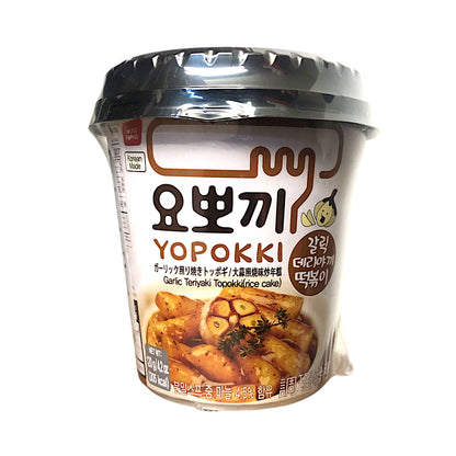 YOUNG POONG Tteokbokki Cup Original / Spicy / Sweet'n'Spicy / Garlic Teriyaki / Cheese - 2 x 140 gr. cup