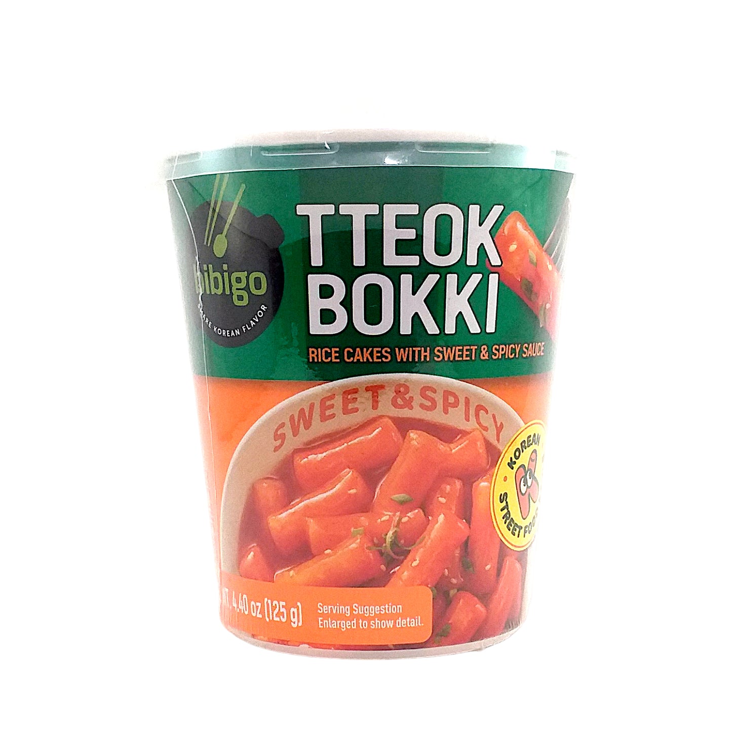 BIBIGO Tteokbokki Cup Hot'n'Spicy / Sweet'n'Spicy - 2 x 125 gr. cup