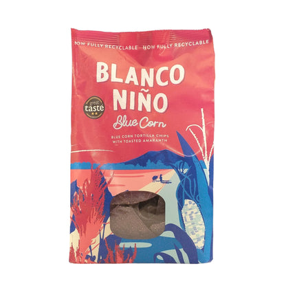 BLANCO NINO Tortilla Salted / Blue Corn - 2 x 175 gr. packs