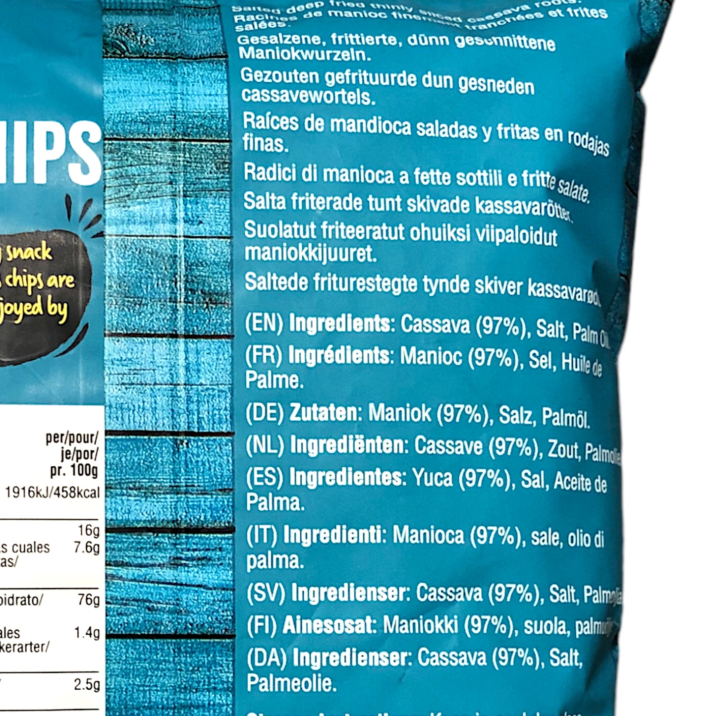 KINGSTON'S Cassava Chips Salted / Spicy- 2 x 80 gr. pack