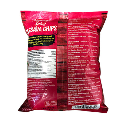 KINGSTON'S Cassava Chips Salted / Spicy- 2 x 80 gr. pack