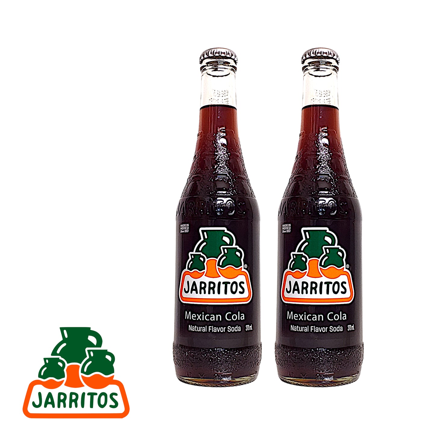 JARRITOS Soda Strawberry / Grapefruit / Guava / Mandarin / Cola / Pineapple / Mango / Lime - 2 x 370 ml. bottle