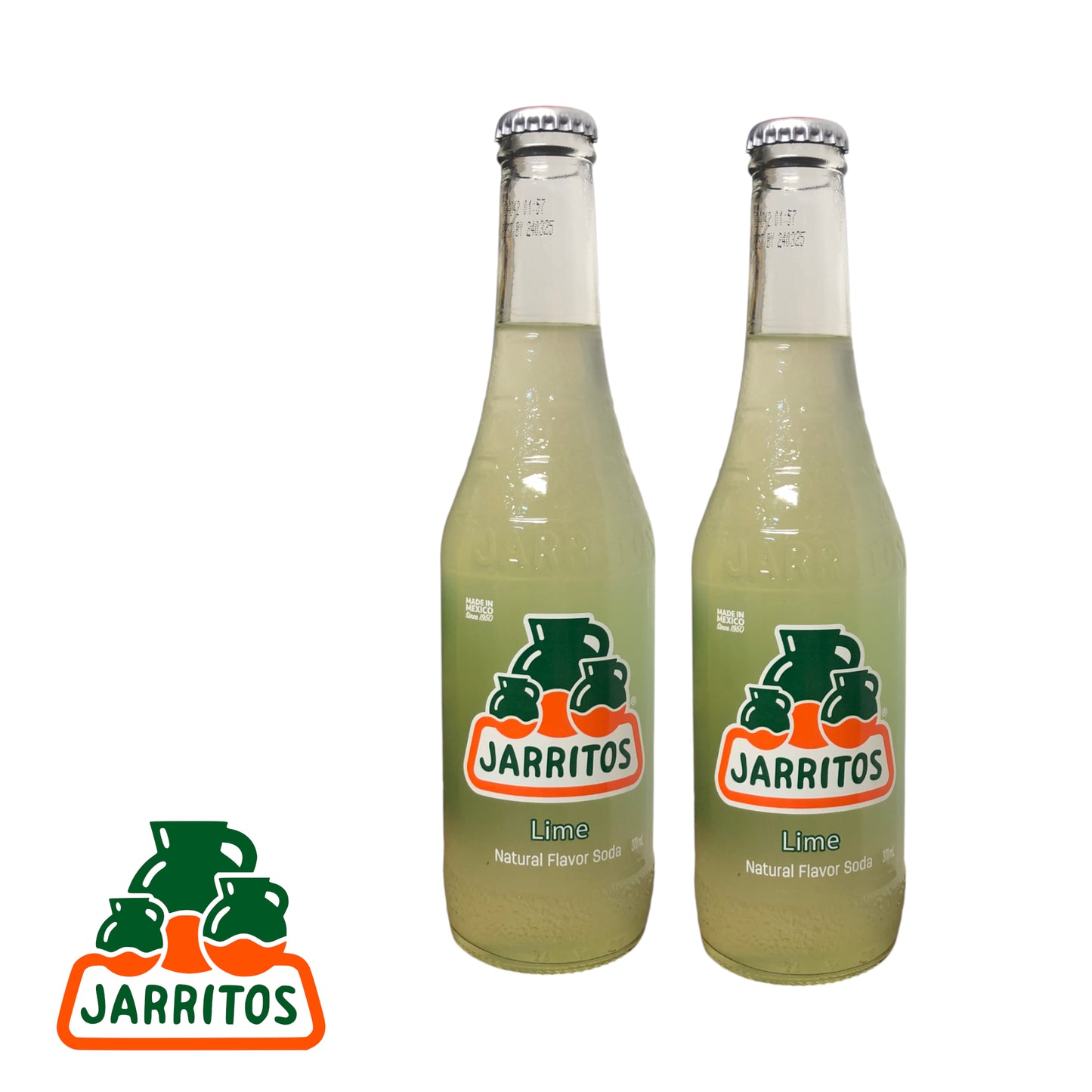 JARRITOS Soda Strawberry / Grapefruit / Guava / Mandarin / Cola / Pineapple / Mango / Lime - 2 x 370 ml. bottle