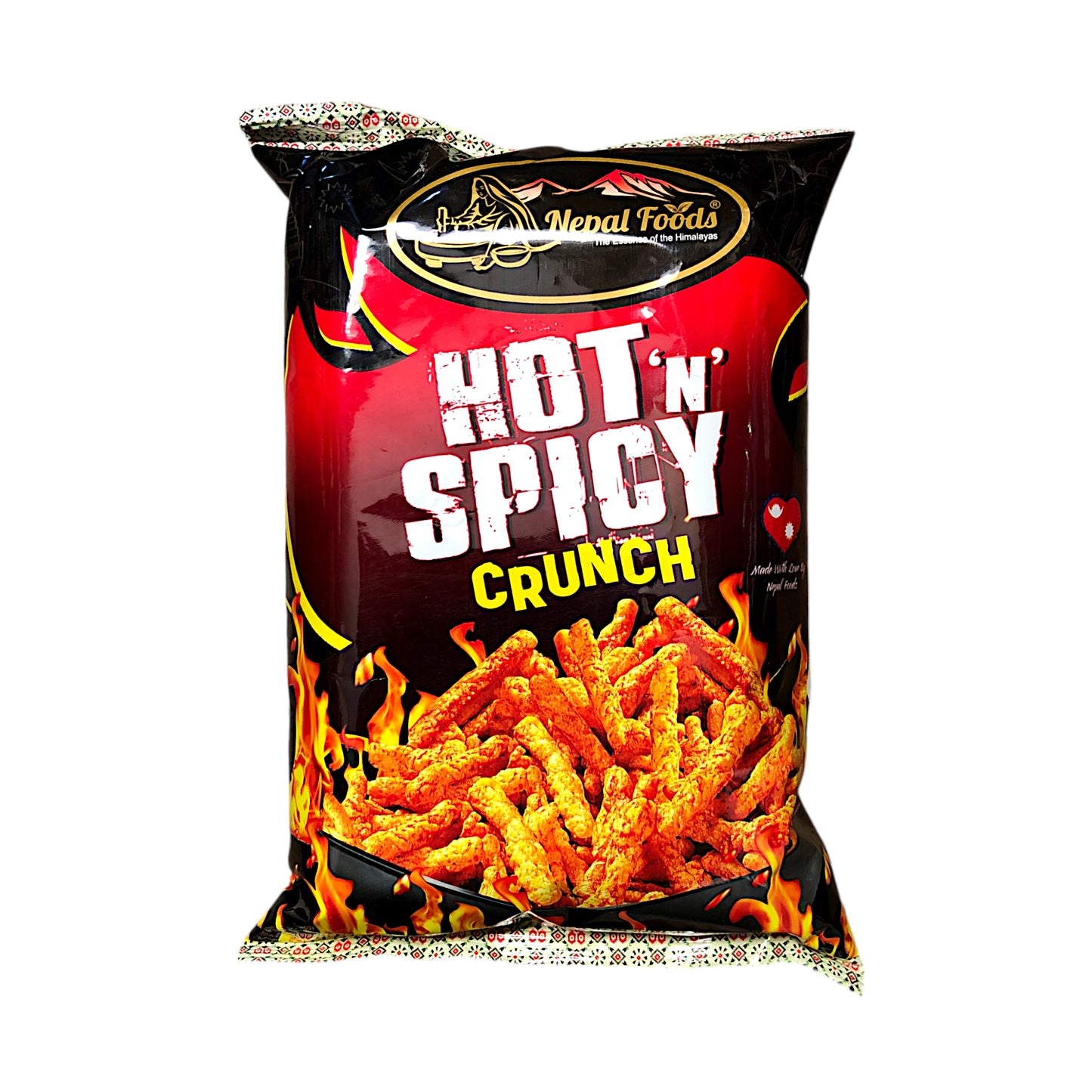 NEPAL FOODS Hot'N'Spicy Rice Crunch - 2 x 70 gr. pack