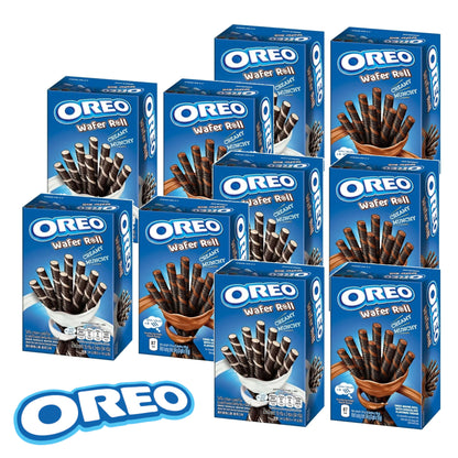 OREO Wafer Rolls Chocolate / Vanilla - 2 x 60 gr. pack