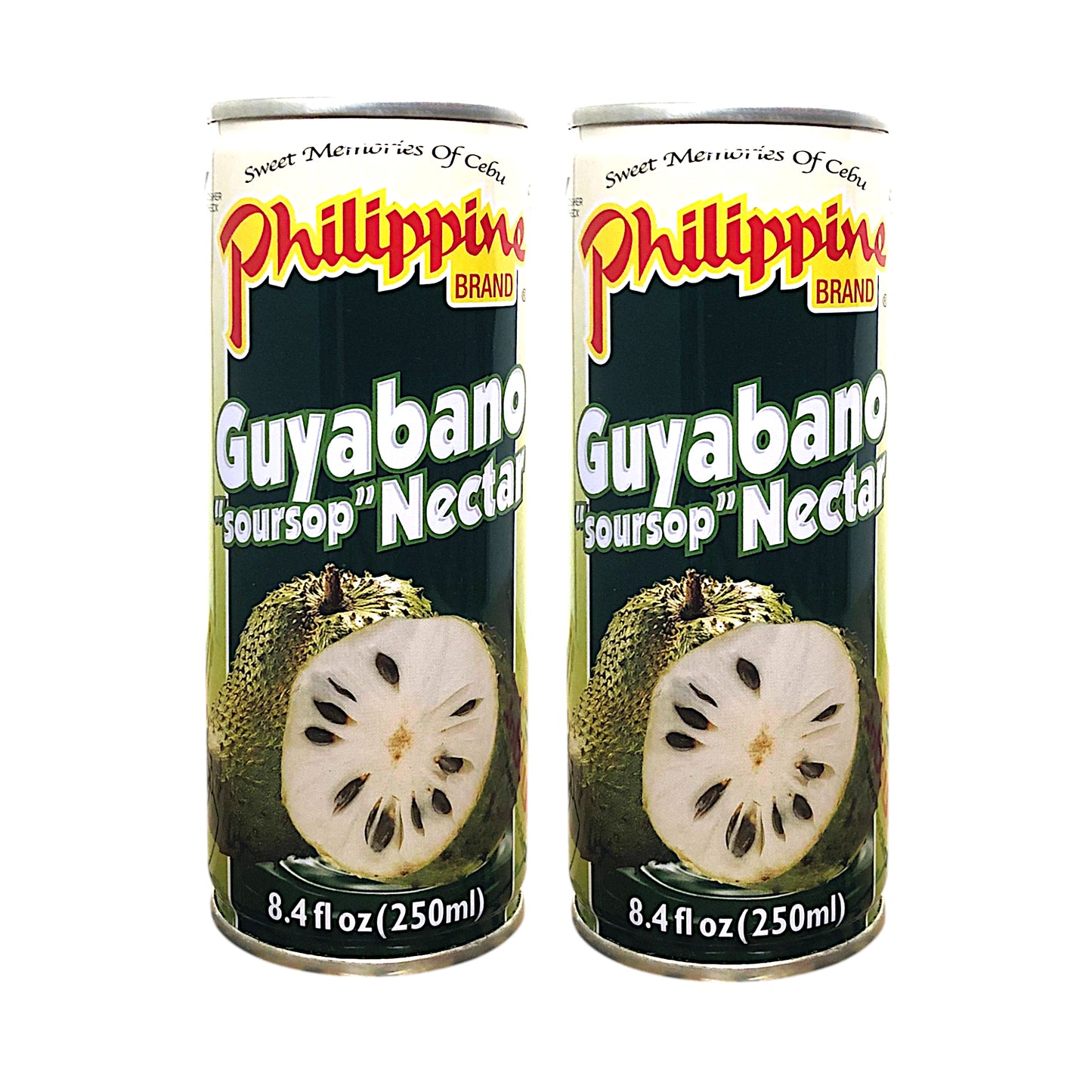 PHILIPPINE BRAND Calamansi / Guayabana / Mango Fruit Juice - 2 x 250 ml can