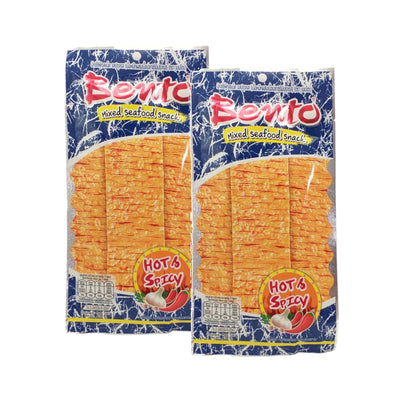 BENTO Seafood Snack Angry Spicy / Hot and Spicy - 2 x 20 gr. packs