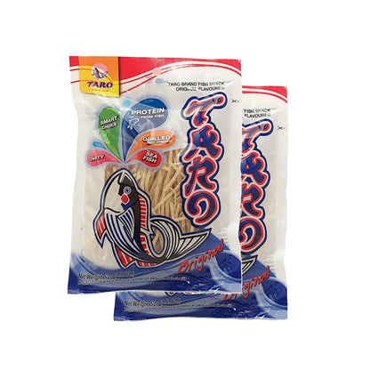 TARO Fish Snack Original / Barbecue / Chilli - 2 x 52 gr. packs