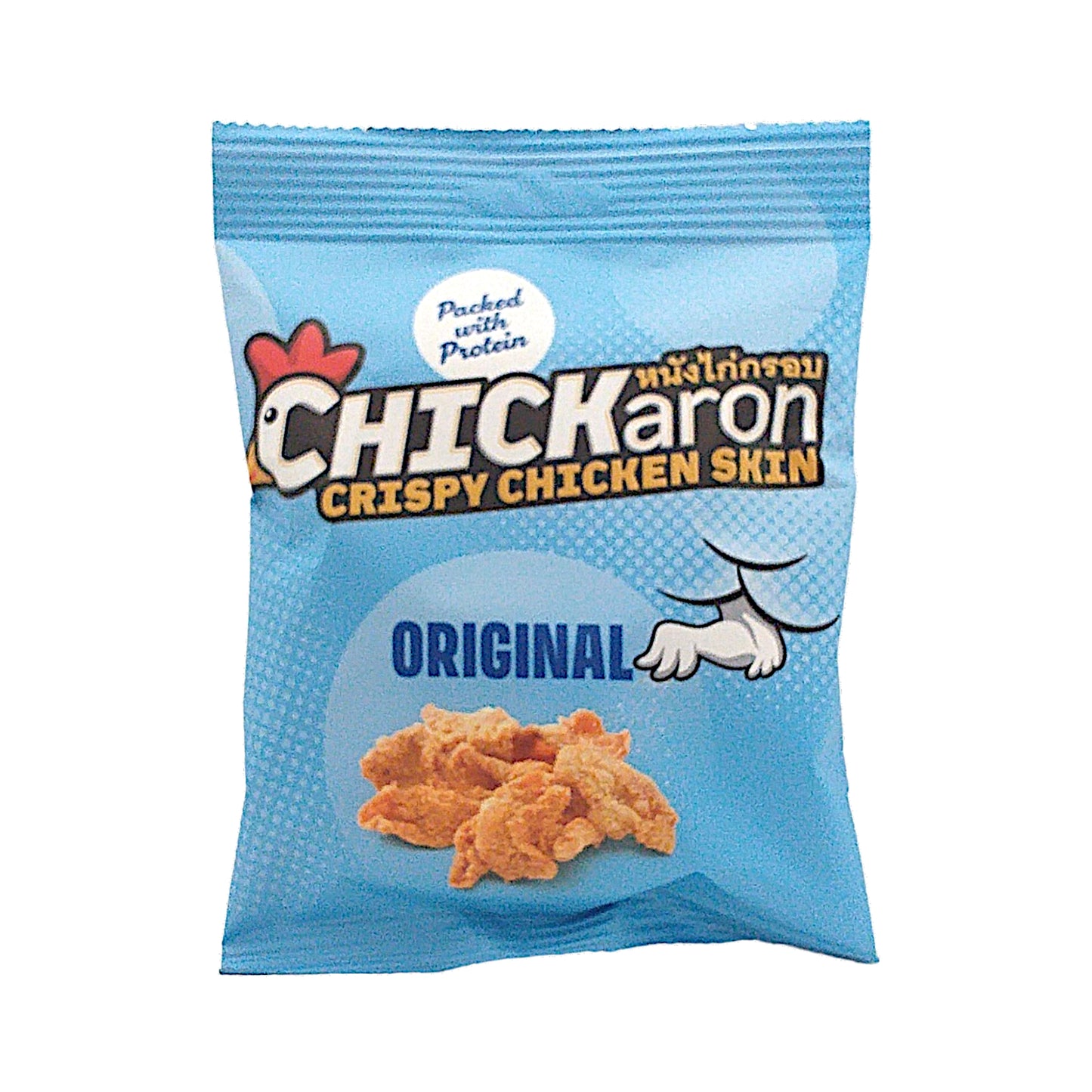 CHICKARON Crispy Chicken Skin THAILAND IMPORT - 2x 40 gr.