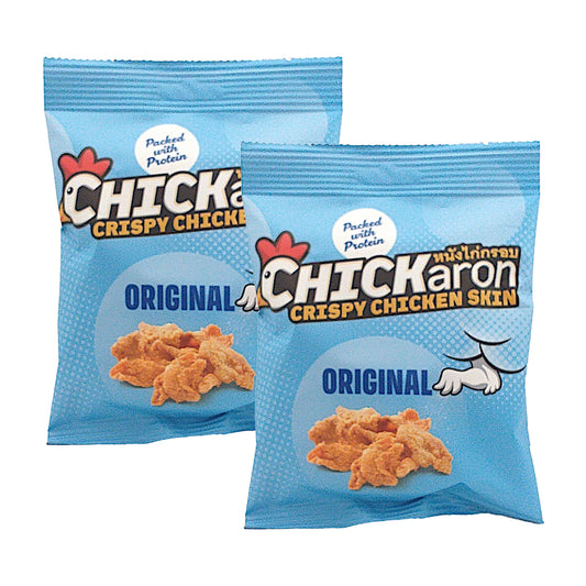 CHICKARON Crispy Chicken Skin THAILAND IMPORT - 2x 40 gr.