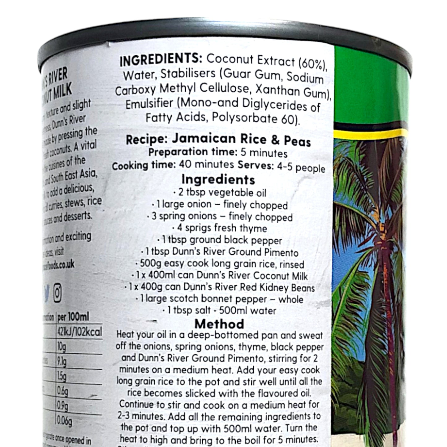 DUNN'S RIVER Coconut Milk - 400 ml tin