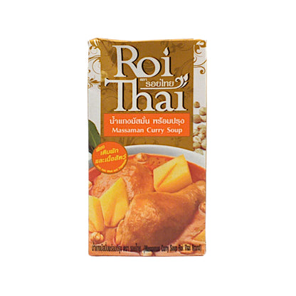 ROI THAI Curry Soup Red / Green / Panang / Massaman - 2 x 500 ml. pack