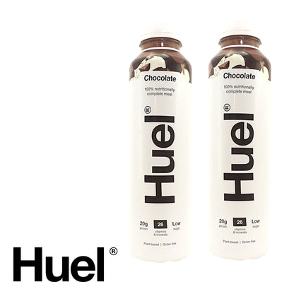 HUEL Protein Drink Strawberry / Chocolate / Coffee Caramel / Vanilla / Banana / Cinnamon / Berry -  2 x 500 ml. bottle