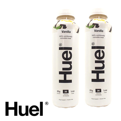 HUEL Protein Drink Strawberry / Chocolate / Coffee Caramel / Vanilla / Banana / Cinnamon / Berry -  2 x 500 ml. bottle