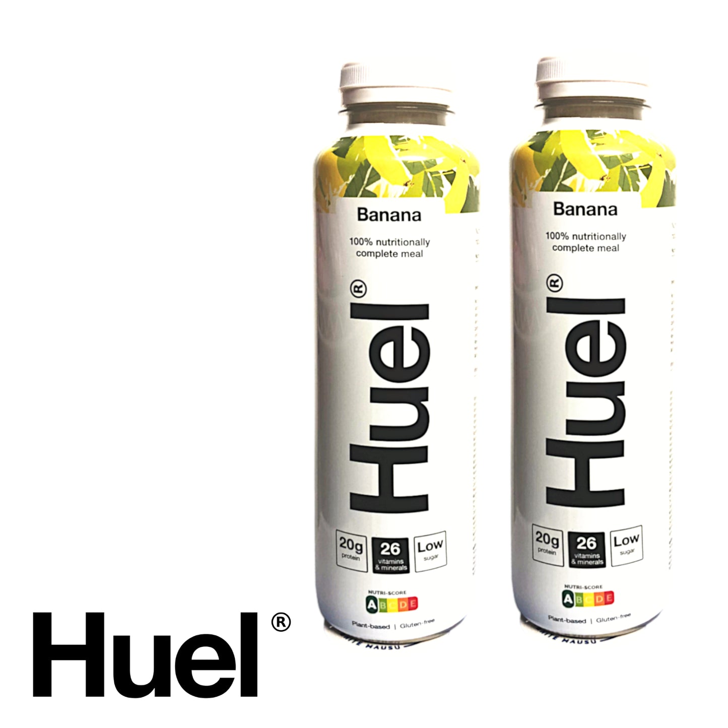 HUEL Protein Drink Strawberry / Chocolate / Coffee Caramel / Vanilla / Banana / Cinnamon / Berry -  2 x 500 ml. bottle