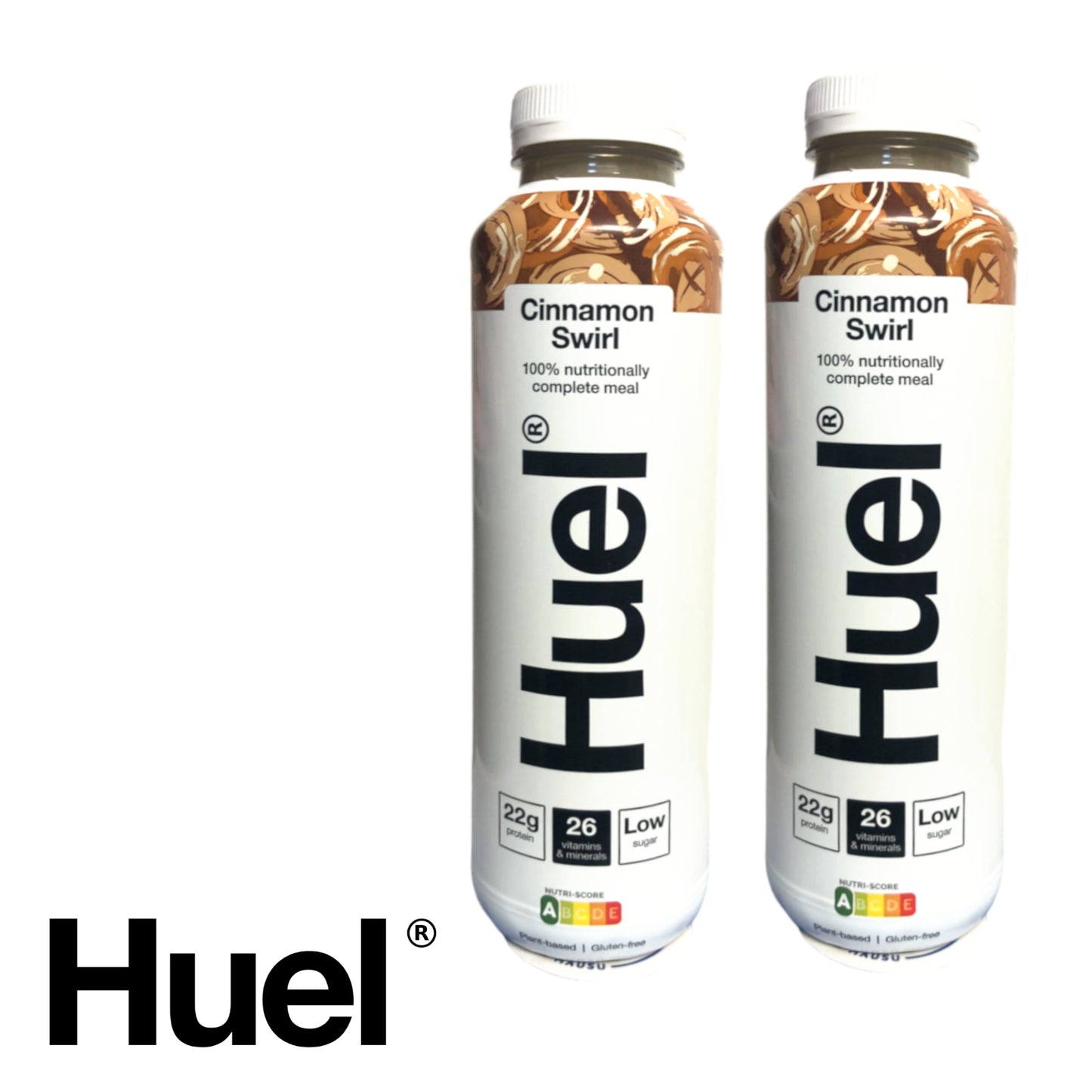 HUEL Protein Drink Strawberry / Chocolate / Coffee Caramel / Vanilla / Banana / Cinnamon / Berry -  2 x 500 ml. bottle