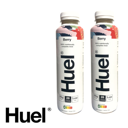 HUEL Protein Drink Strawberry / Chocolate / Coffee Caramel / Vanilla / Banana / Cinnamon / Berry -  2 x 500 ml. bottle