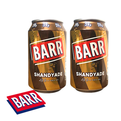 BARR Shandyade / Cream Soda - 2 x 330 ml can