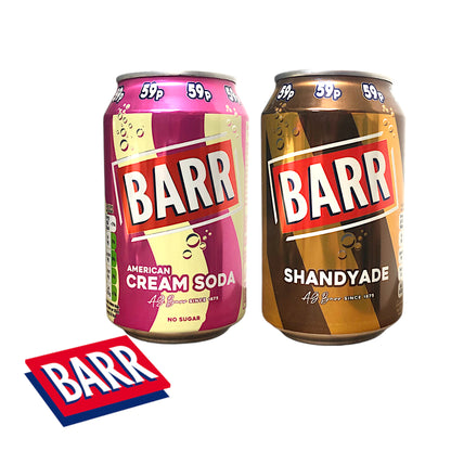 BARR Shandyade / Cream Soda - 2 x 330 ml can