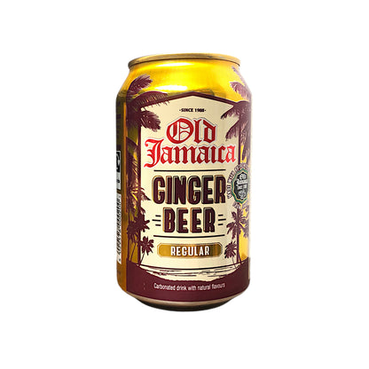 OLD JAMAICA Ginger Beer / Cream Soda - 2 x 330 ml can