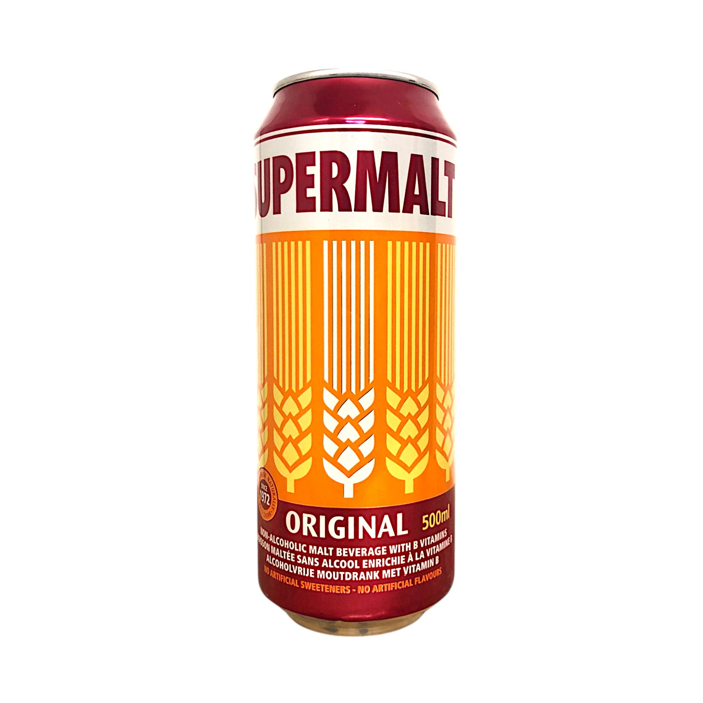 SUPERMALT Non-alcoholic Malt Beverage - 2 x 500 ml can