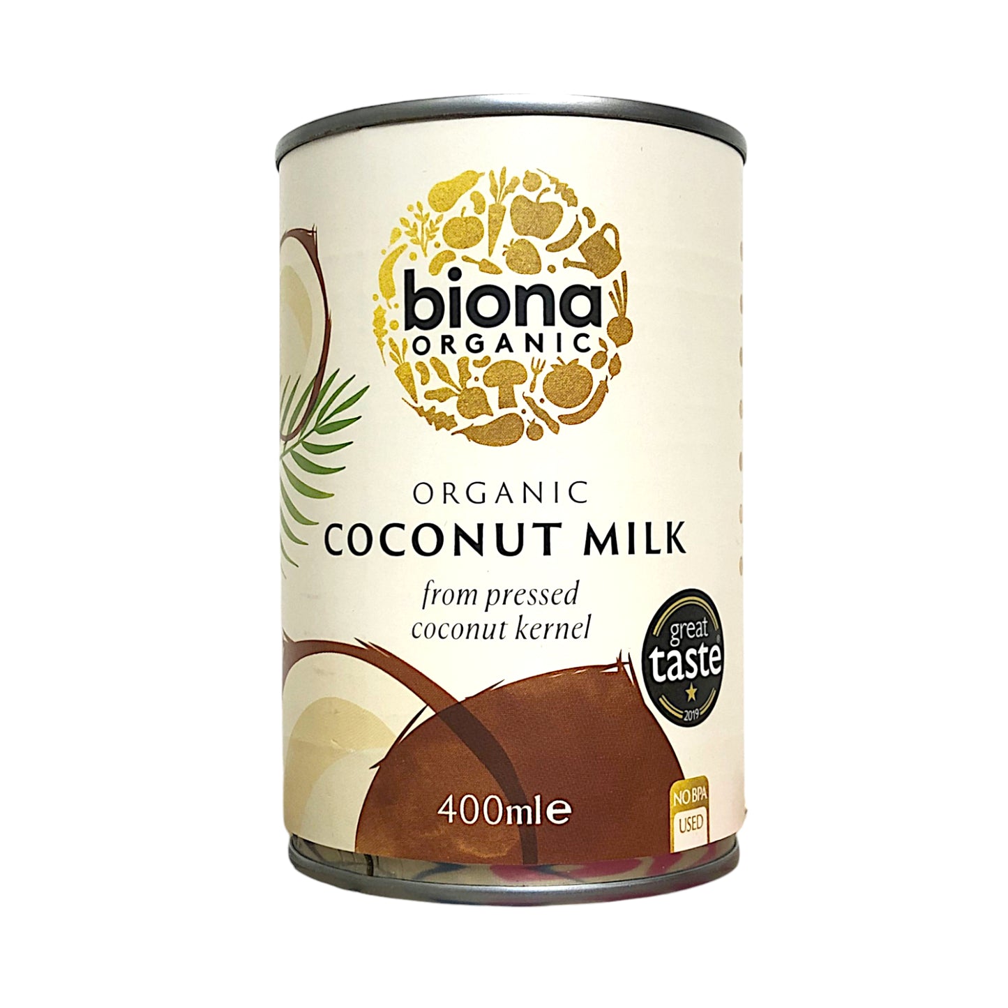 BIONA Organic Coconut Milk Regular / Light  - 400 ml tin