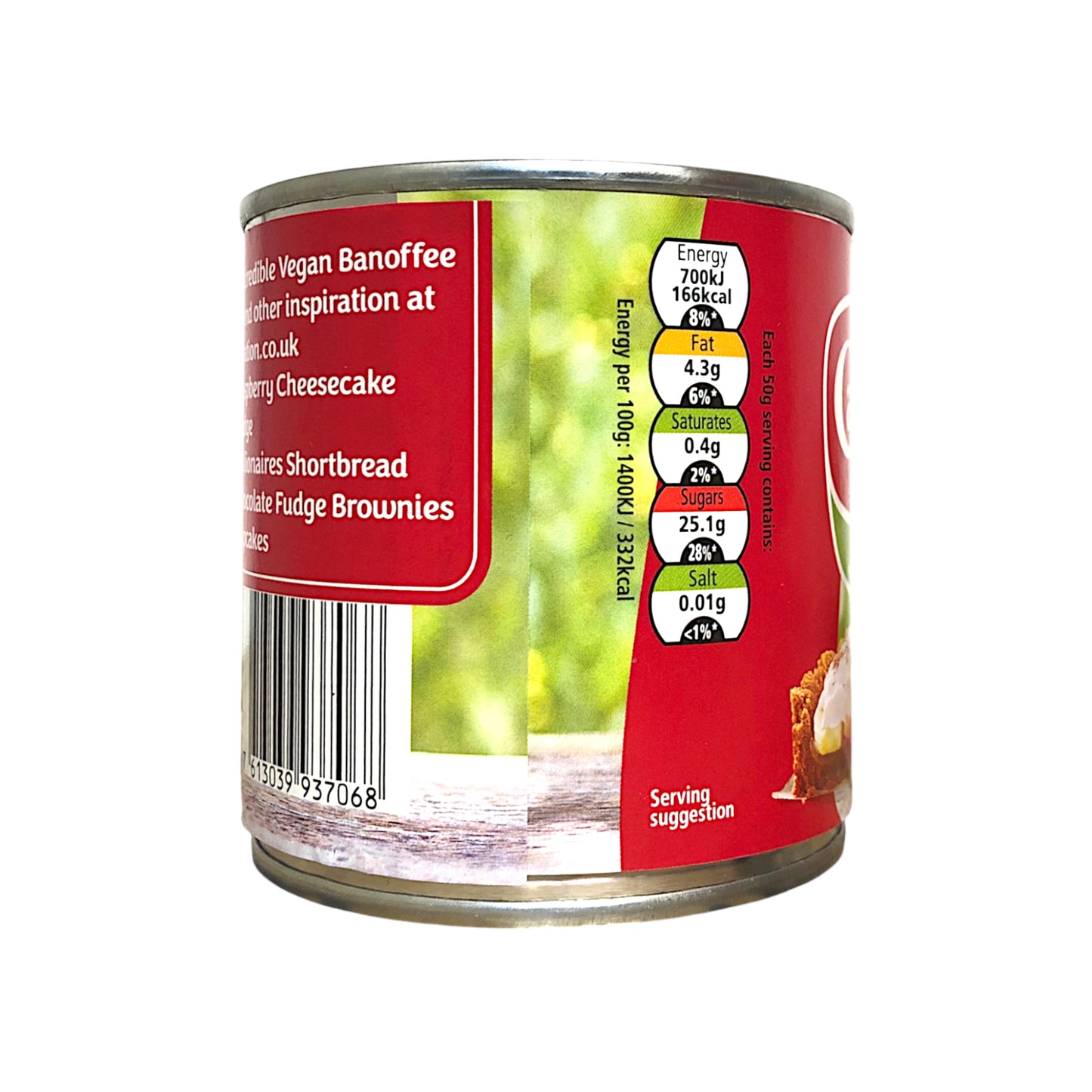 NESTLE CARNATION Vegan Condensed Milk Alternative - 370 gr tin