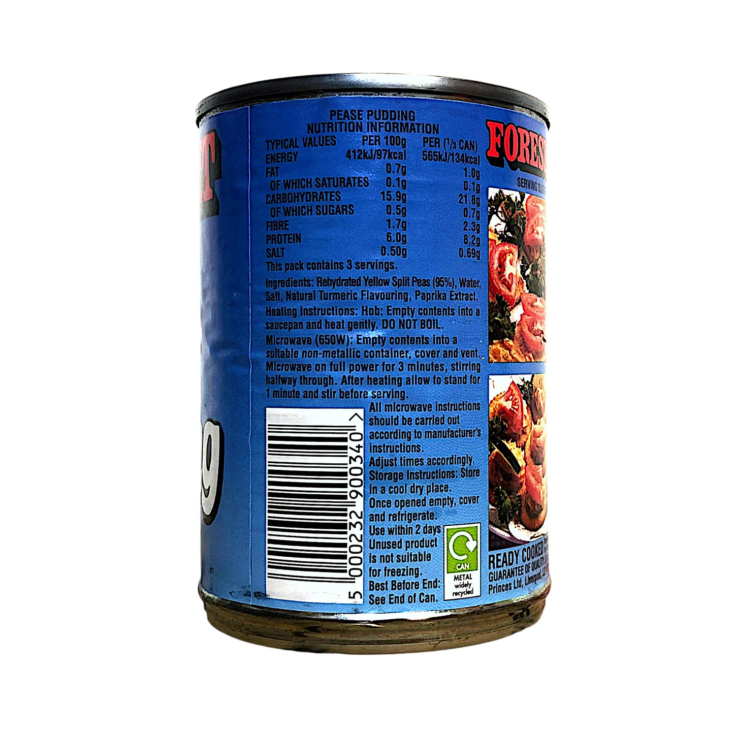 FORESIGHT Pease Pudding - 410 gr tin