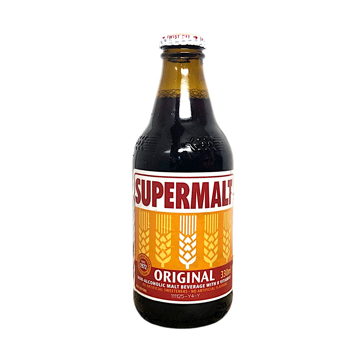 SUPERMALT Non-alcoholic Malt Beverage - 2 x 330 ml bottle