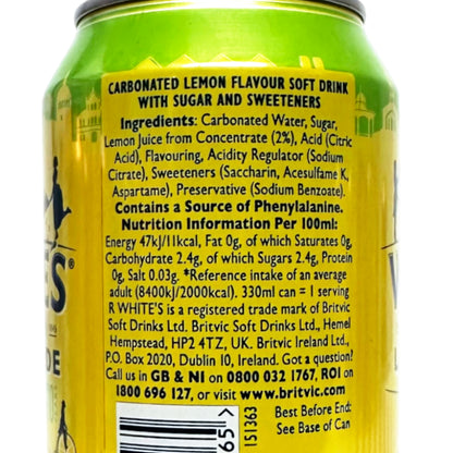 WHITES Lemonade Drink - 2 x 330 ml can