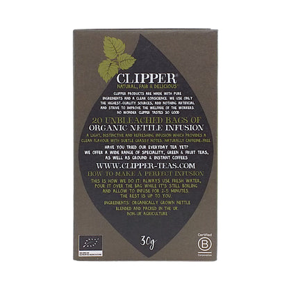 CLIPPER Organic Teas and Infusions Multiple Flavours - 30/40 gr. pack