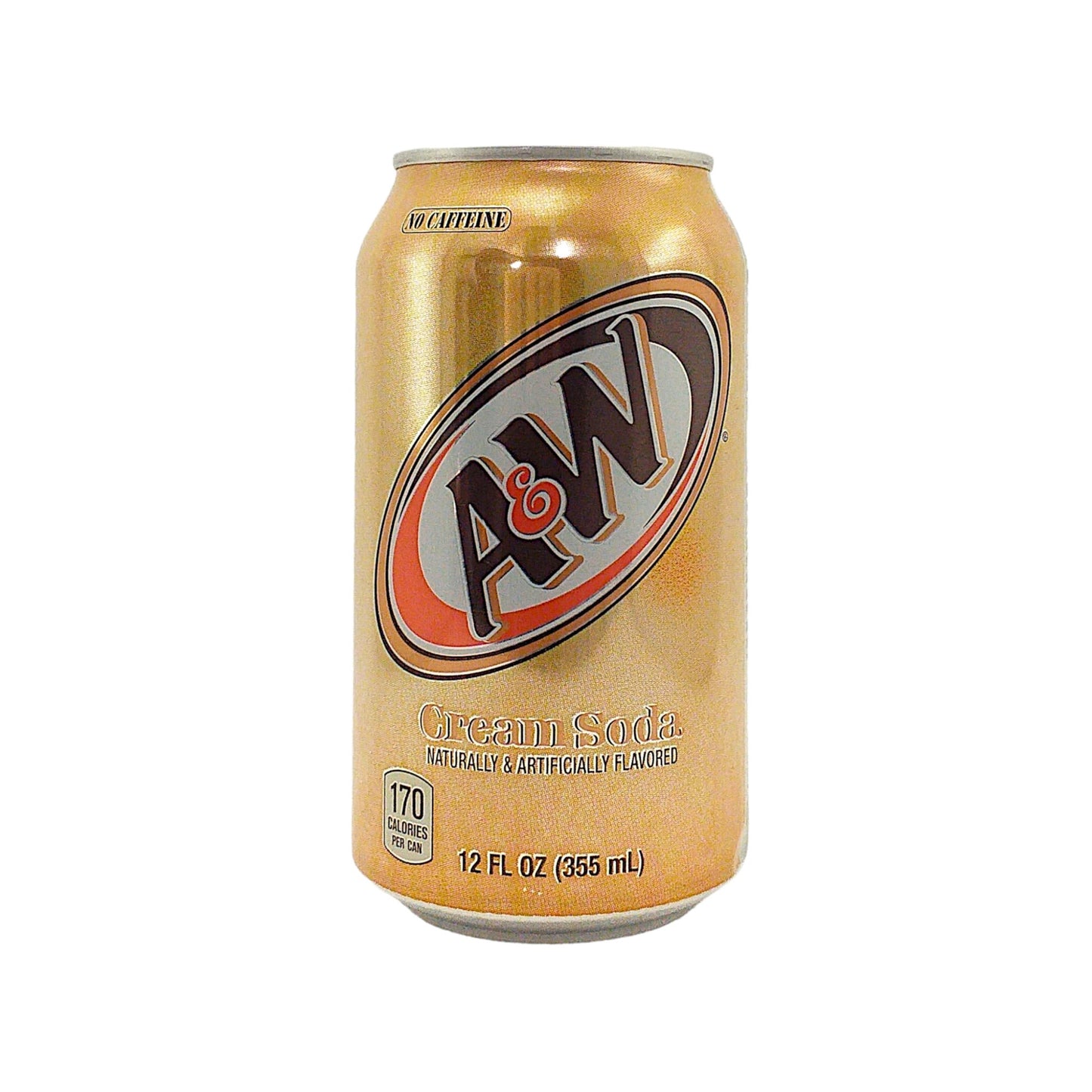 A&W Cream Soda / Caffeine Free Root Beer - 2 x 355 ml. can