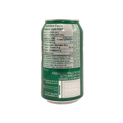 CANADA DRY Ginger Ale Original / Cranberry - 2 x 355 ml. cans