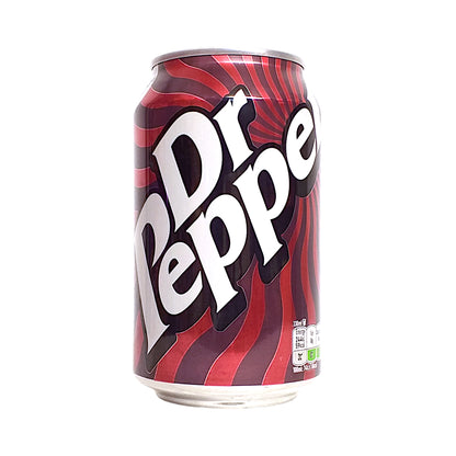 DR PEPPER Original / Cream / Cherry / Strawberry Cream Soda - 2 x 355 ml. cans