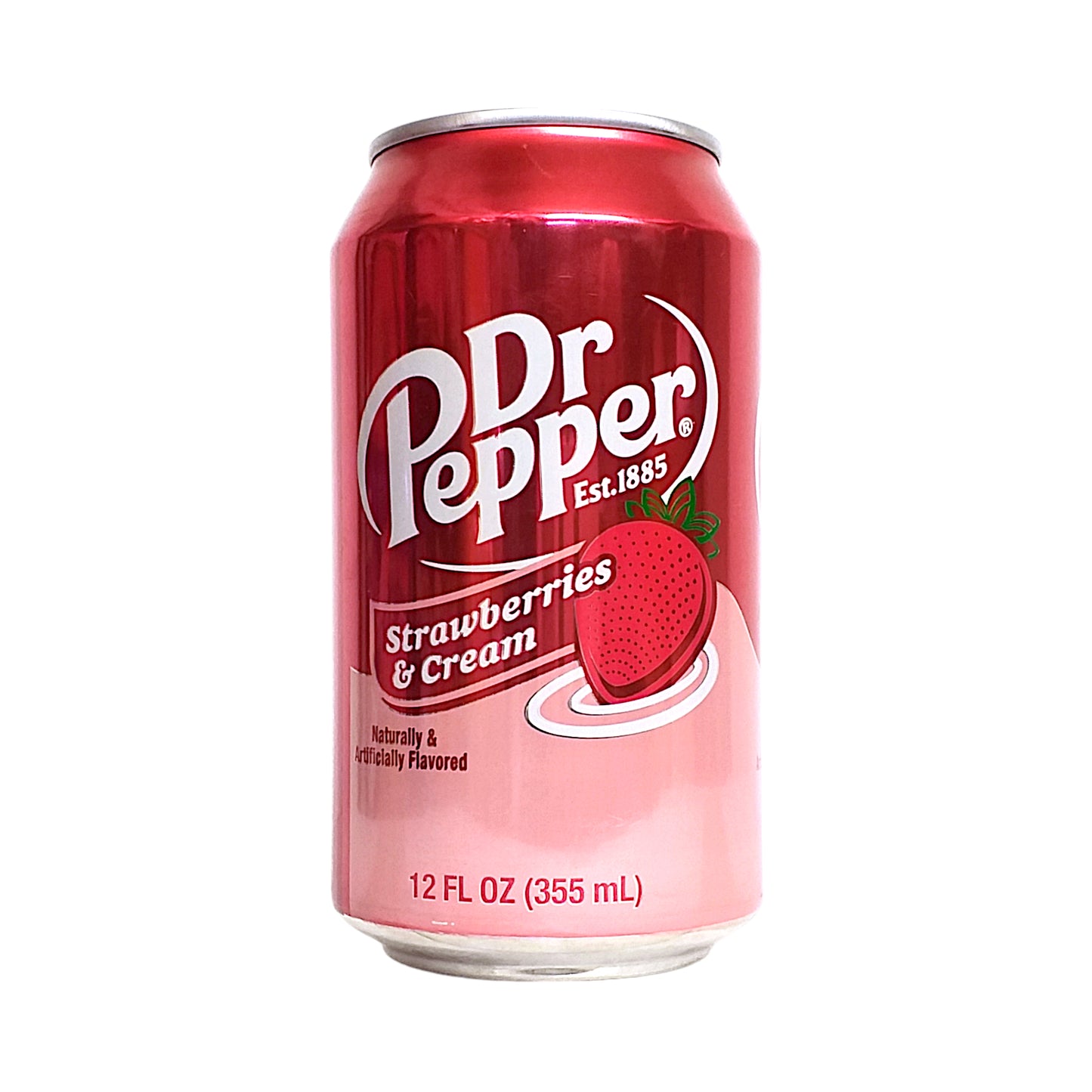 DR PEPPER Original / Cream / Cherry / Strawberry Cream Soda - 2 x 355 ml. cans