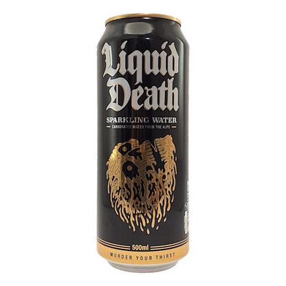 LIQUID DEATH Sparkling / Still Natural Water - 2 x 500 ml. bottle