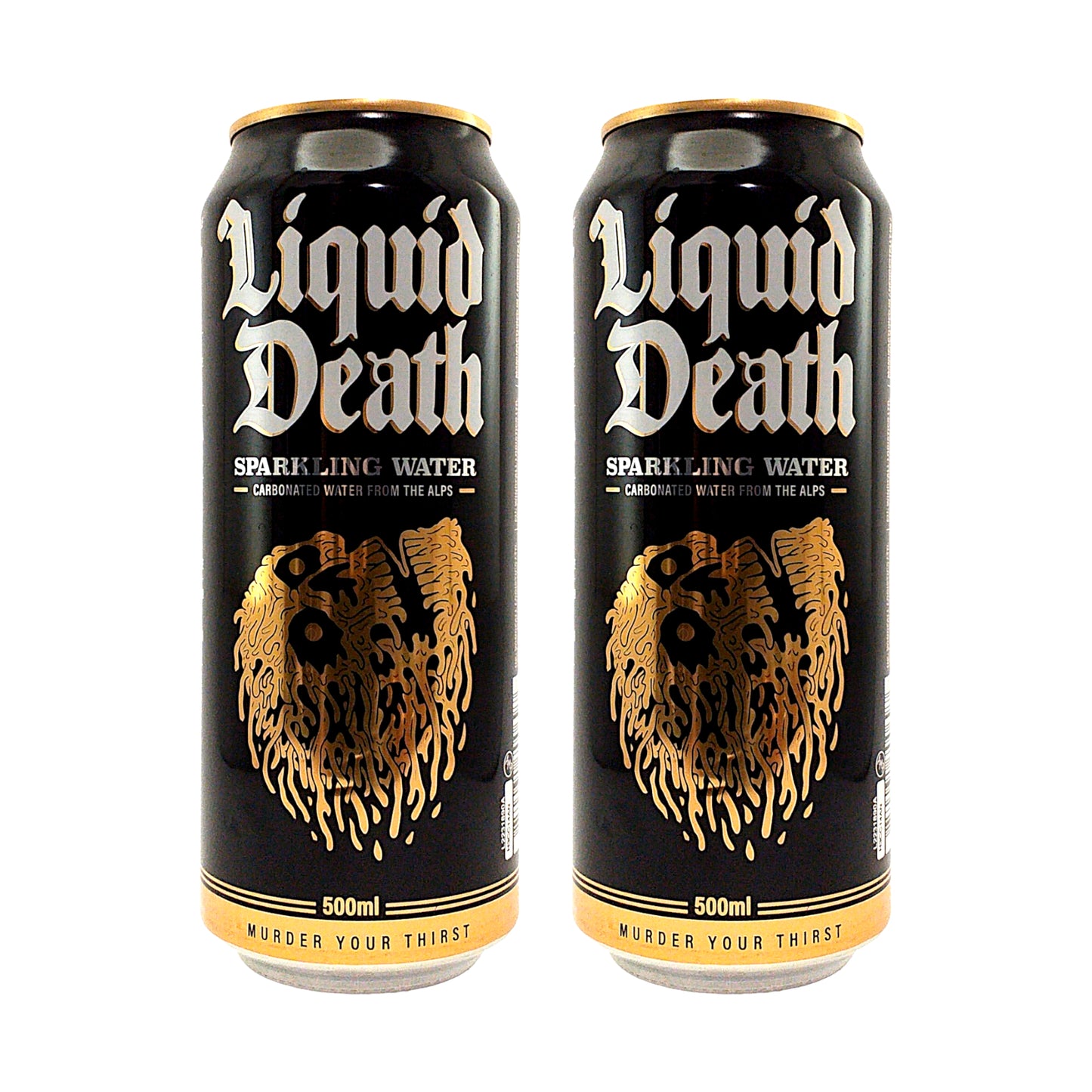 LIQUID DEATH Sparkling / Still Natural Water - 2 x 500 ml. bottle