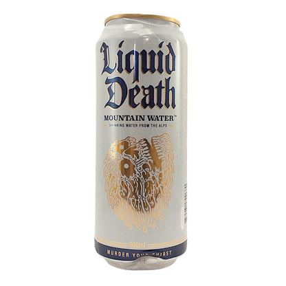 LIQUID DEATH Sparkling / Still Natural Water - 2 x 500 ml. bottle