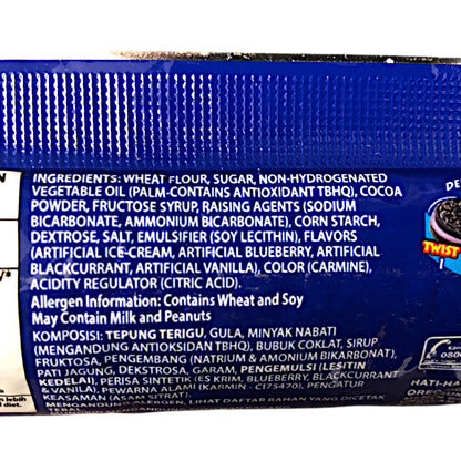 OREO Cookies Blueberry / Strawberry Cream VIETNAM IMPORT - 2 x 119 gr. pack