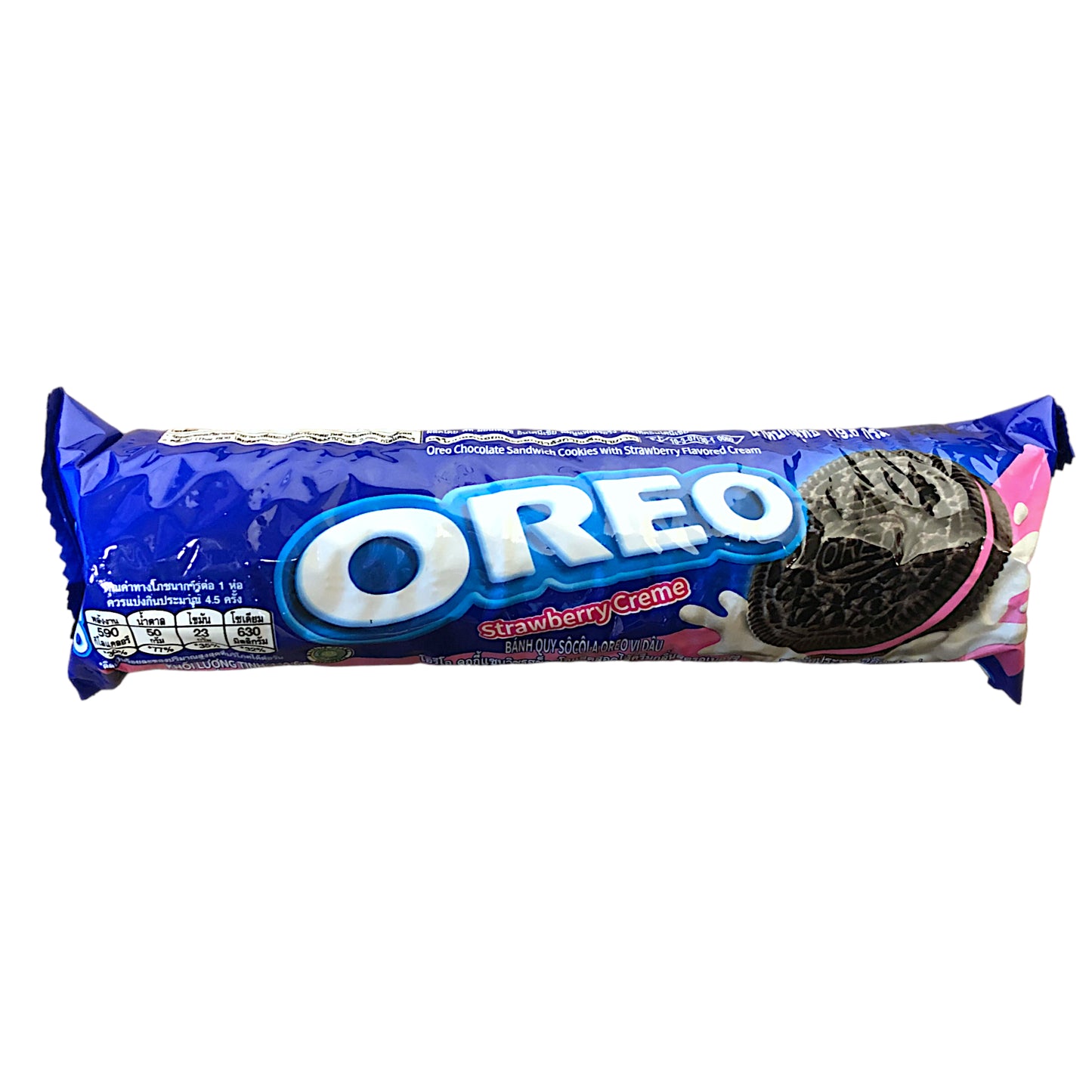 OREO Cookies Blueberry / Strawberry Cream VIETNAM IMPORT - 2 x 119 gr. pack