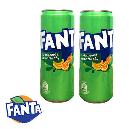 FANTA Fruity Cream / Sansi Flavour - 2 x 250 ml can