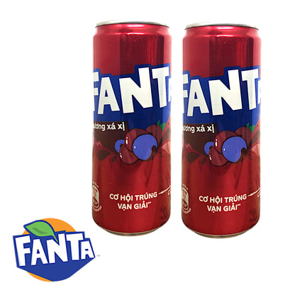 FANTA Fruity Cream / Sansi Flavour - 2 x 250 ml can